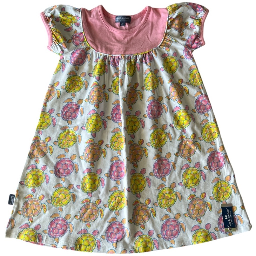 Simply Southern Turtles Toddler Dress